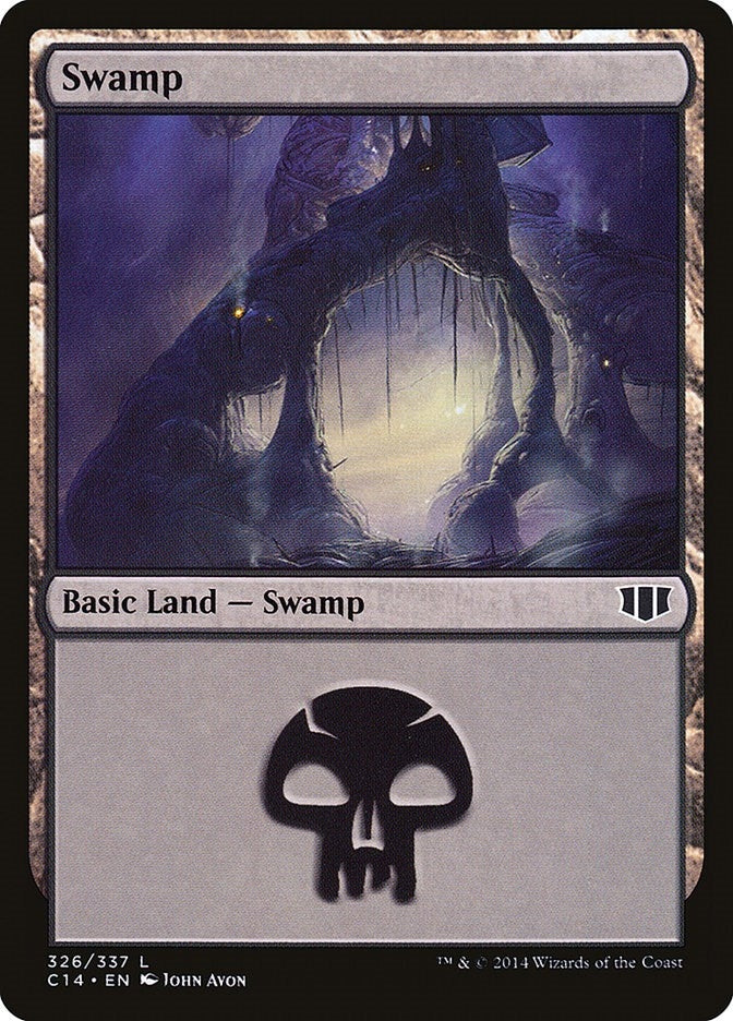 Image for Swamp (326) (Commander 2014) (326) - Magic: The Gathering