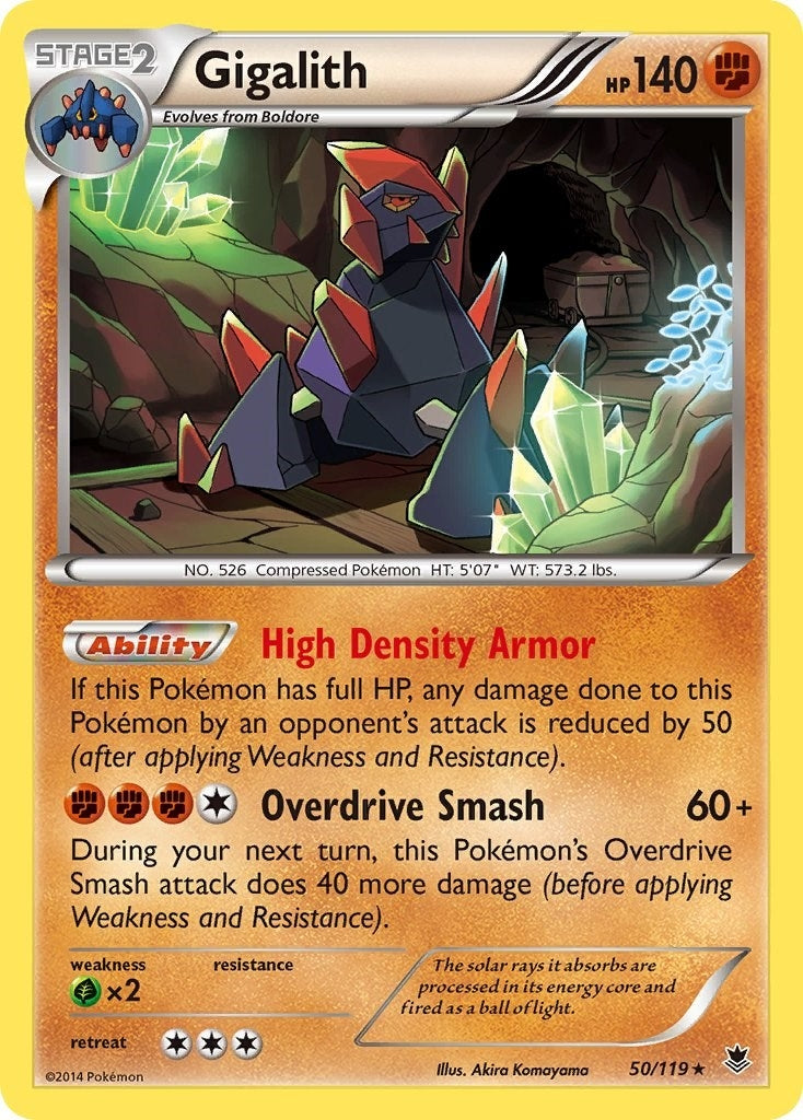 Image for Gigalith (XY - Phantom Forces) (50/119) - Pokemon