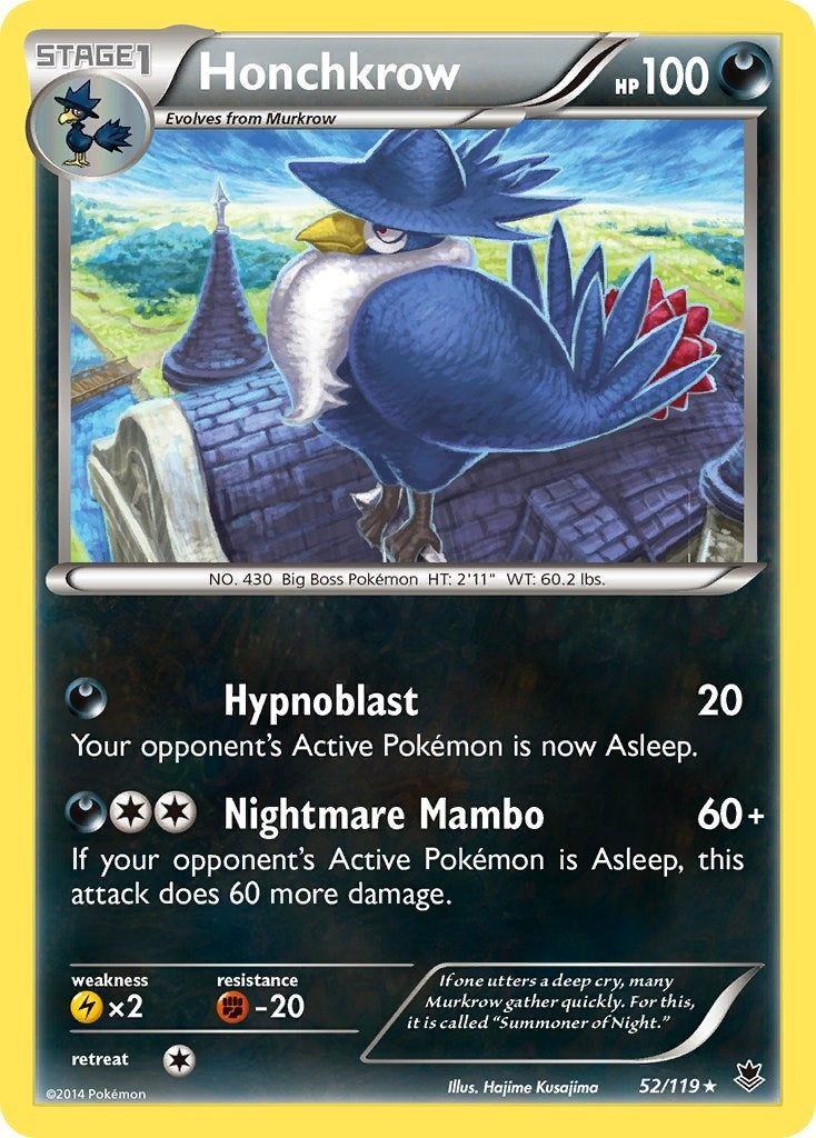 Image for Honchkrow (XY - Phantom Forces) (52/119) - Pokemon