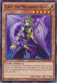 Image for Elegy the Melodious Diva (The New Challengers) (NECH-EN006) - YuGiOh