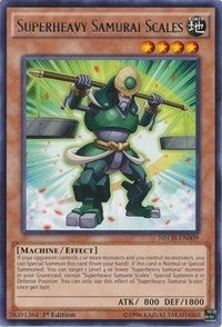 Image for Superheavy Samurai Scales (The New Challengers) (NECH-EN009) - YuGiOh