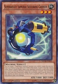 Image for Superheavy Samurai Soulbang Cannon (The New Challengers) (NECH-EN013) - YuGiOh