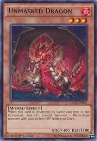 Image for Unmasked Dragon (The New Challengers) (NECH-EN035) - YuGiOh
