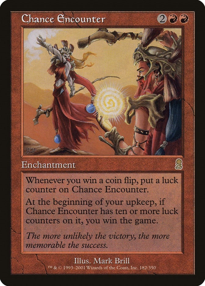 Image for Chance Encounter (Odyssey) (182) - Magic: The Gathering