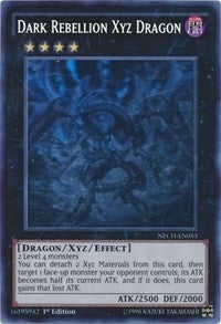 Image for Dark Rebellion Xyz Dragon (Ghost Rare) (The New Challengers) (NECH-EN053) - YuGiOh
