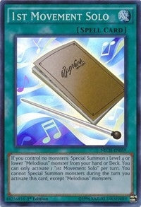 Image for 1st Movement Solo (The New Challengers) (NECH-EN059) - YuGiOh