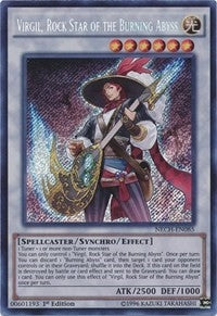 Image for Virgil, Rock Star of the Burning Abyss (The New Challengers) (NECH-EN085) - YuGiOh