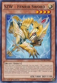Image for SZW - Fenrir Sword (The New Challengers) (NECH-EN091) - YuGiOh
