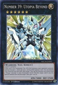 Image for Number 39: Utopia Beyond (The New Challengers) (NECH-EN095) - YuGiOh