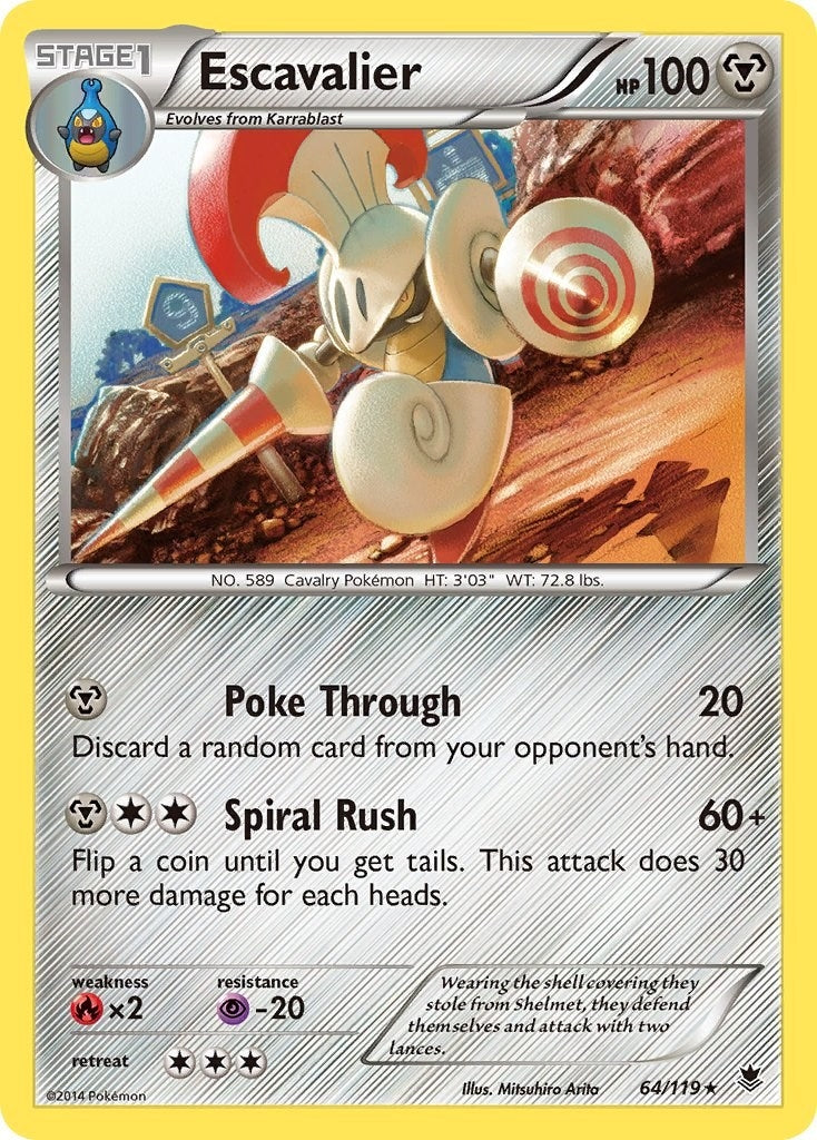 Image for Escavalier (XY - Phantom Forces) (64/119) - Pokemon