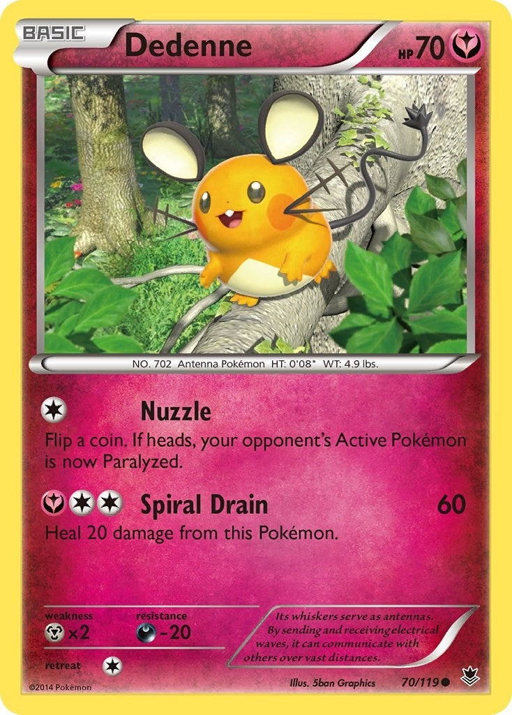 Image for Dedenne (XY - Phantom Forces) (70/119) - Pokemon