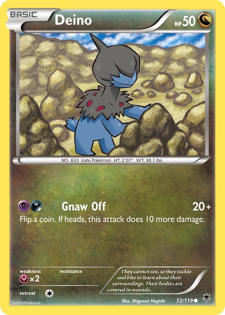 Image for Deino (XY - Phantom Forces) (72/119) - Pokemon