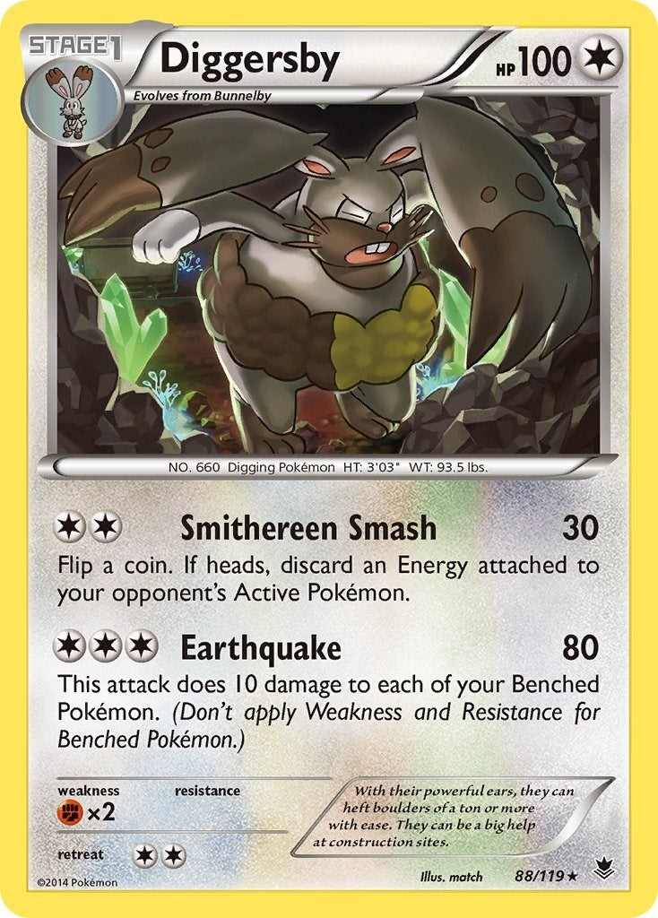 Image for Diggersby (XY - Phantom Forces) (88/119) - Pokemon