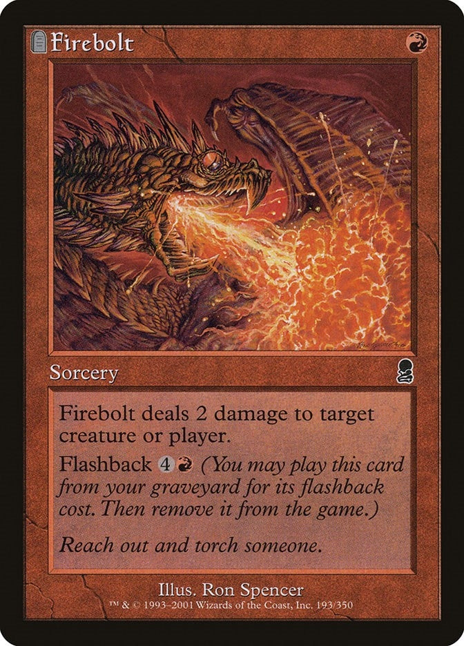 Image for Firebolt (Odyssey) (193) - Magic: The Gathering