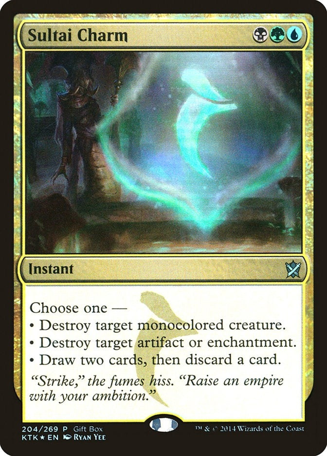 Image for Sultai Charm (Gift Boxes and Promos) (204) - Magic: The Gathering