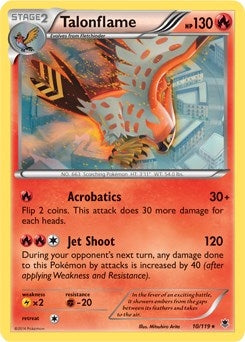 Image for Talonflame - 10/119 (XY Phantom Forces) (Deck Exclusives) (010/119) - Pokemon