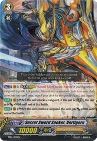 Image for Secret Sword Seeker, Vortigern (Trial Deck 14: Seeker of Hope) (TD14/002EN) - Cardfight Vanguard
