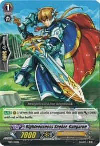 Image for Righteousness Seeker, Gangaren (Trial Deck 14: Seeker of Hope) (TD14/011EN) - Cardfight Vanguard