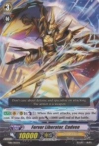 Image for Fervor Liberator, Cadven (Trial Deck 16: Divine Judgement of the Bluish Flames) (TD16/002EN) - Cardfight Vanguard