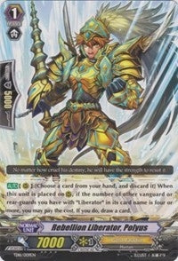 Image for Rebellion Liberator, Polyus (Trial Deck 16: Divine Judgement of the Bluish Flames) (TD16/009EN) - Cardfight Vanguard