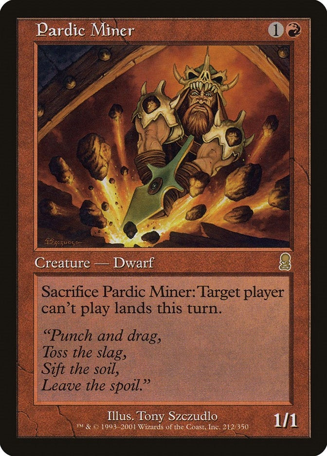 Image for Pardic Miner (Odyssey) (212) - Magic: The Gathering