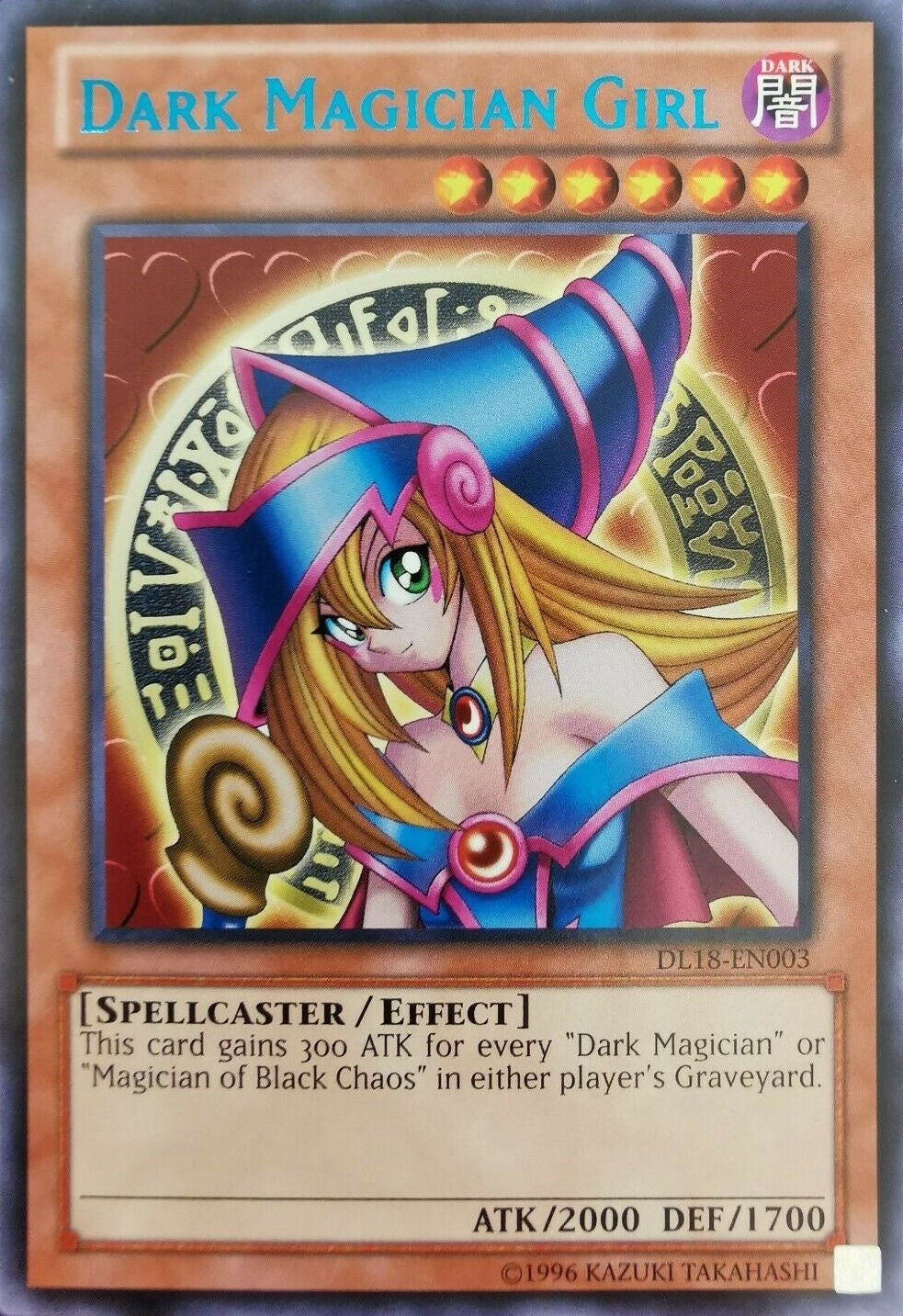 Image for Dark Magician Girl (Blue) (Duelist League Promo) (DL18-EN003) - YuGiOh