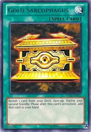 Image for Gold Sarcophagus (Blue) (Duelist League Promo) (DL18-EN011) - YuGiOh