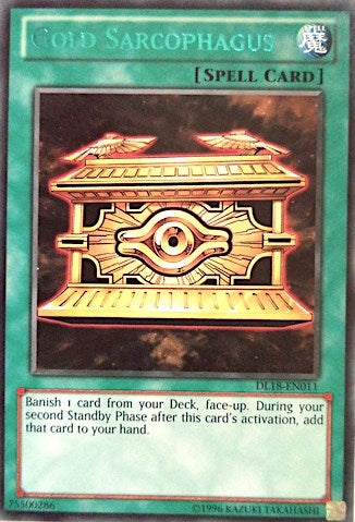 Image for Gold Sarcophagus (Green) (Duelist League Promo) (DL18-EN011) - YuGiOh