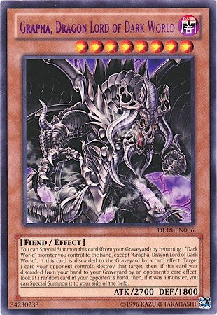 Image for Grapha, Dragon Lord of Dark World (Purple) (Duelist League Promo) (DL18-EN006) - YuGiOh