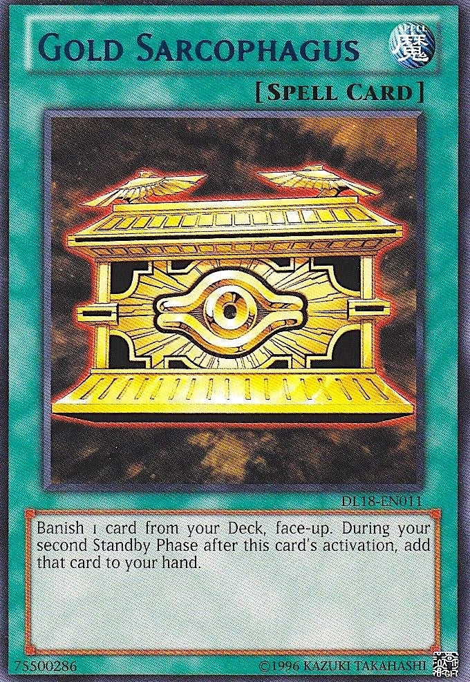 Image for Gold Sarcophagus (Purple) (Duelist League Promo) (DL18-EN011) - YuGiOh