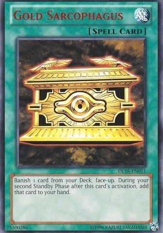 Image for Gold Sarcophagus (Red) (Duelist League Promo) (DL18-EN011) - YuGiOh
