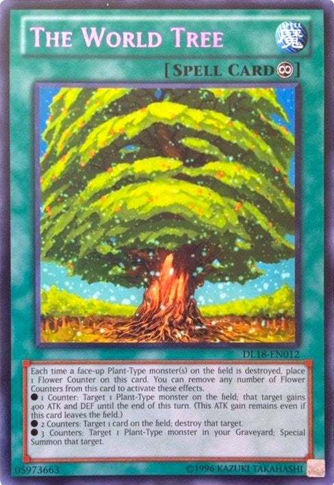 Image for The World Tree (Purple) (Duelist League Promo) (DL18-EN012) - YuGiOh