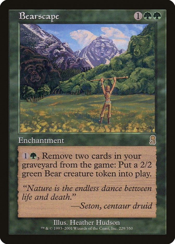 Image for Bearscape (Odyssey) (229) - Magic: The Gathering
