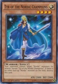 Image for Tyr of the Nordic Champions (Legendary Collection 5D's) (LC5D-EN186) - YuGiOh