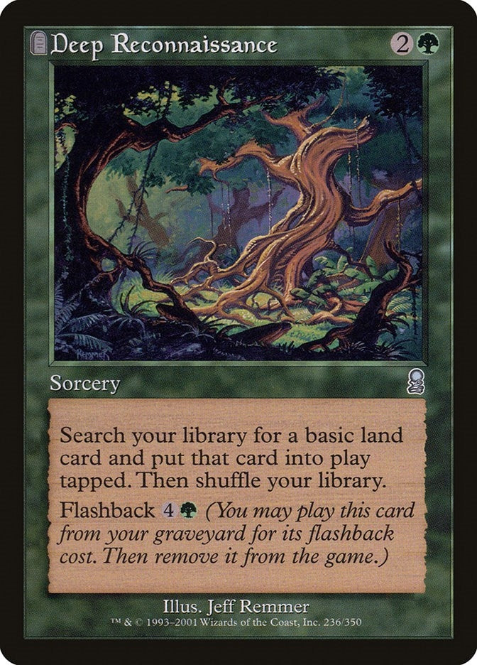 Image for Deep Reconnaissance (Odyssey) (236) - Magic: The Gathering