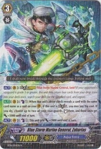 Image for Blue Storm Marine General, Zaharias (BT16: Legion of Dragons and Blades ver.E) (BT16/054EN) - Cardfight Vanguard