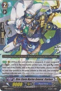 Image for Blue Storm Marine General, Starless (BT16: Legion of Dragons and Blades ver.E) (BT16/056EN) - Cardfight Vanguard