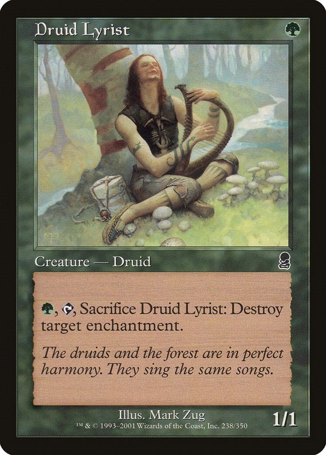 Image for Druid Lyrist (Odyssey) (238) - Magic: The Gathering
