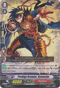 Image for Prodigy Brawler, Kotensho (BT16: Legion of Dragons and Blades ver.E) (BT16/105EN) - Cardfight Vanguard