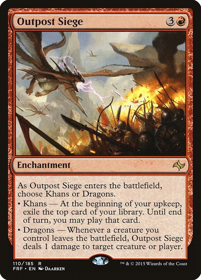 Image for Outpost Siege (Fate Reforged) (110) - Magic: The Gathering