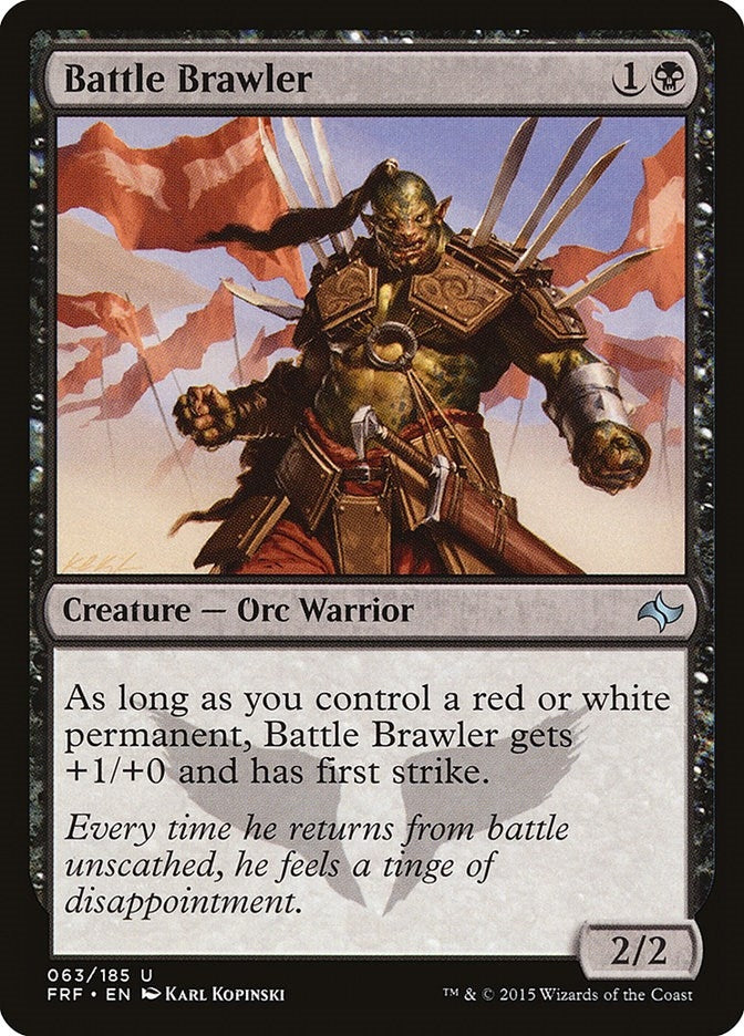 Image for Battle Brawler (Fate Reforged) (63) - Magic: The Gathering
