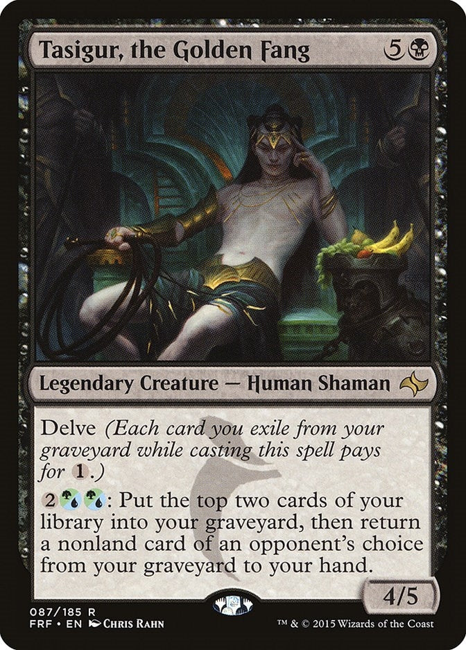 Image for Tasigur, the Golden Fang (Fate Reforged) (87) - Magic: The Gathering