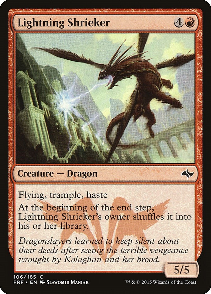 Image for Lightning Shrieker (Fate Reforged) (106) - Magic: The Gathering