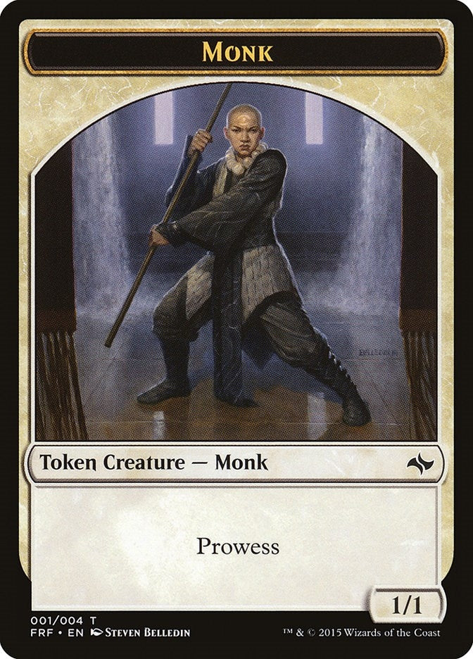 Image for Monk Token (Fate Reforged) (1) - Magic: The Gathering