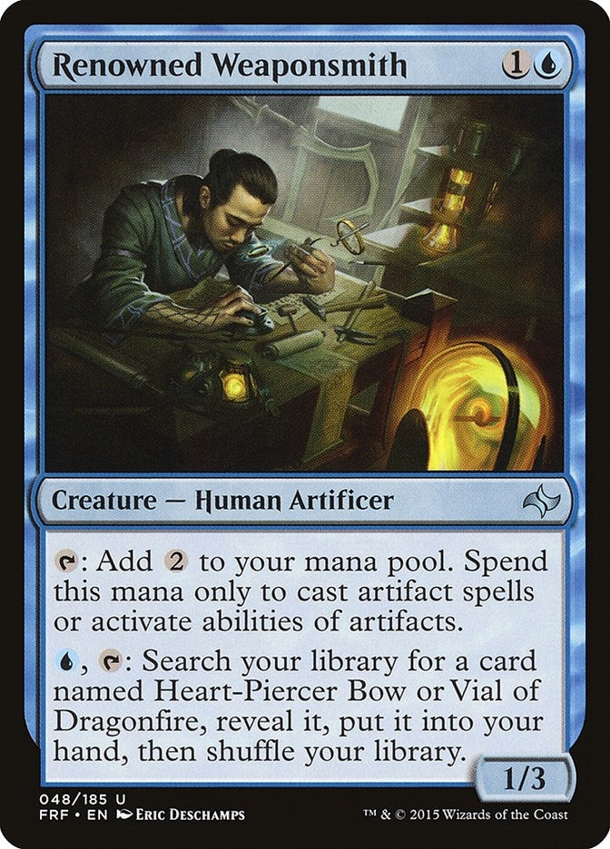 Image for Renowned Weaponsmith (Fate Reforged) (48) - Magic: The Gathering