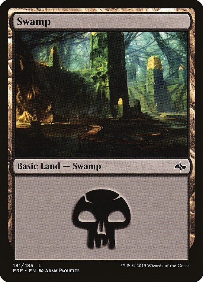 Image for Swamp (181) (Fate Reforged) (181) - Magic: The Gathering