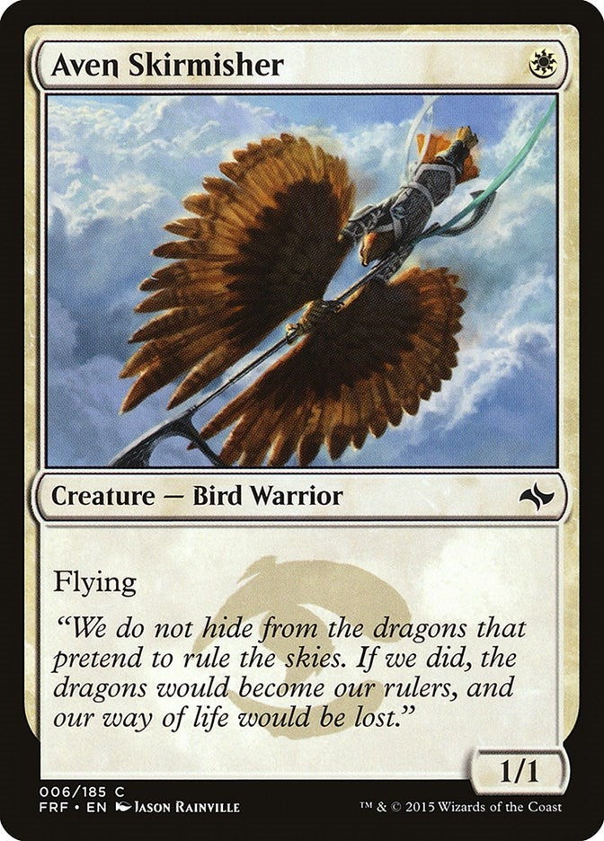 Image for Aven Skirmisher (Fate Reforged) (6) - Magic: The Gathering