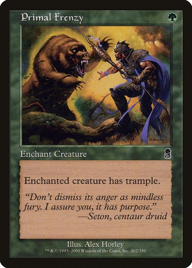 Image for Primal Frenzy (Odyssey) (262) - Magic: The Gathering