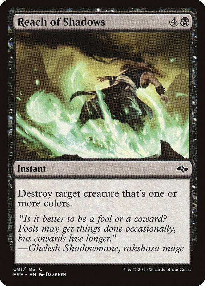 Image for Reach of Shadows (Fate Reforged) (81) - Magic: The Gathering