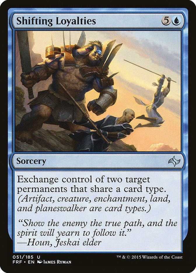 Image for Shifting Loyalties (Fate Reforged) (51) - Magic: The Gathering